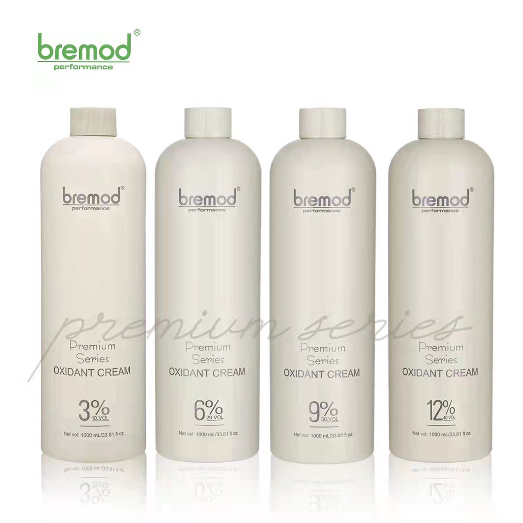 Bremod Premium Series Cocoa Butter Hair Color Peroxide Oxidizing Cream ...