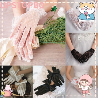 UPSTOP 1 Pair Of Classic Fashion Lace Bridal Gloves/Evening Prom Decor/Party Cosplay Accessories