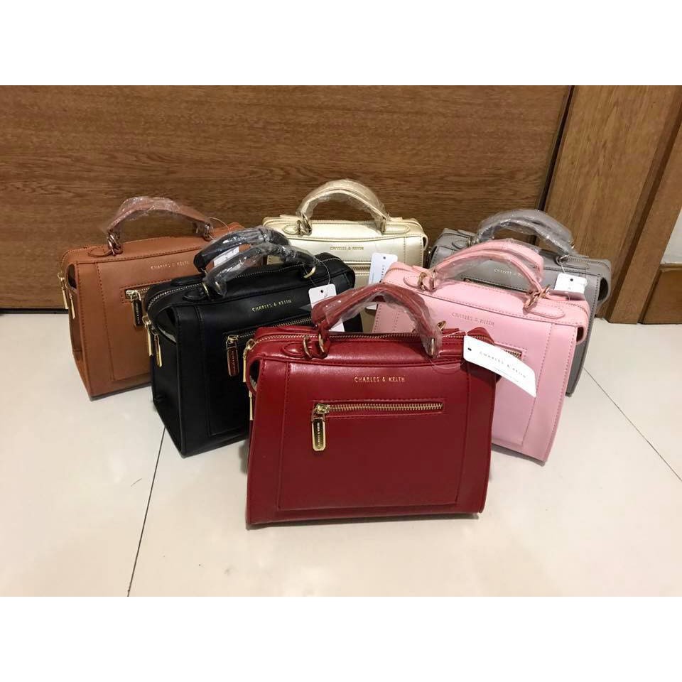 charles and keith satchel bag