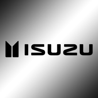 Sticker 1x Isuzu Mix Logo Die Cut All Weather Logo 6 Inches Long Shopee Philippines
