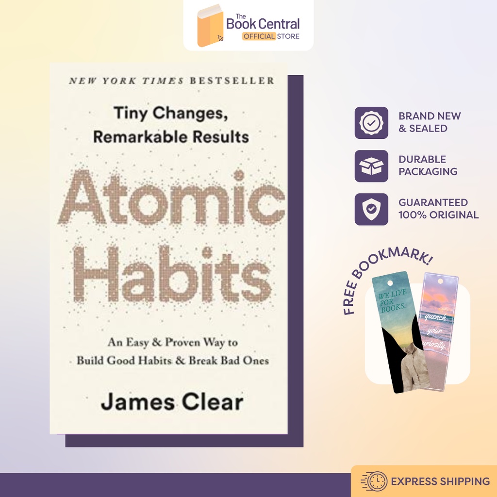 Atomic Habits (Original) by James Clear Paperback Non Fiction Books