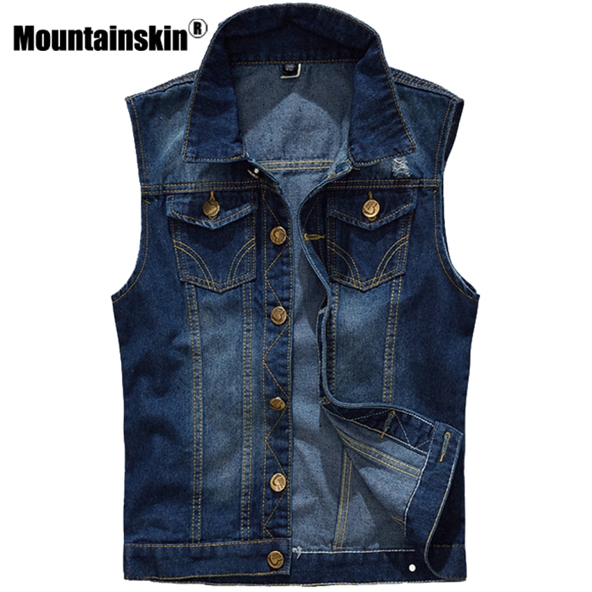 jean vest mens