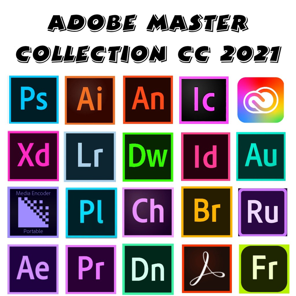 Adobe Master Collection Cc 2021 Latest Version 20 10 2020 Shopee Philippines