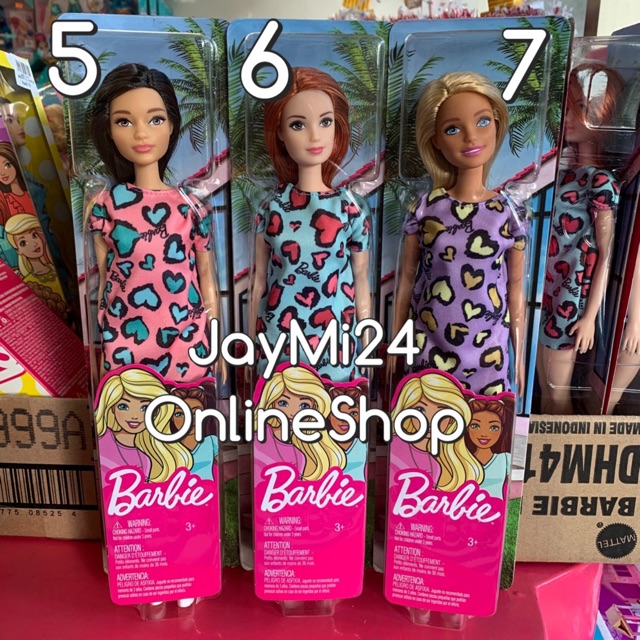 Authentic Barbie Basic Doll | Shopee 