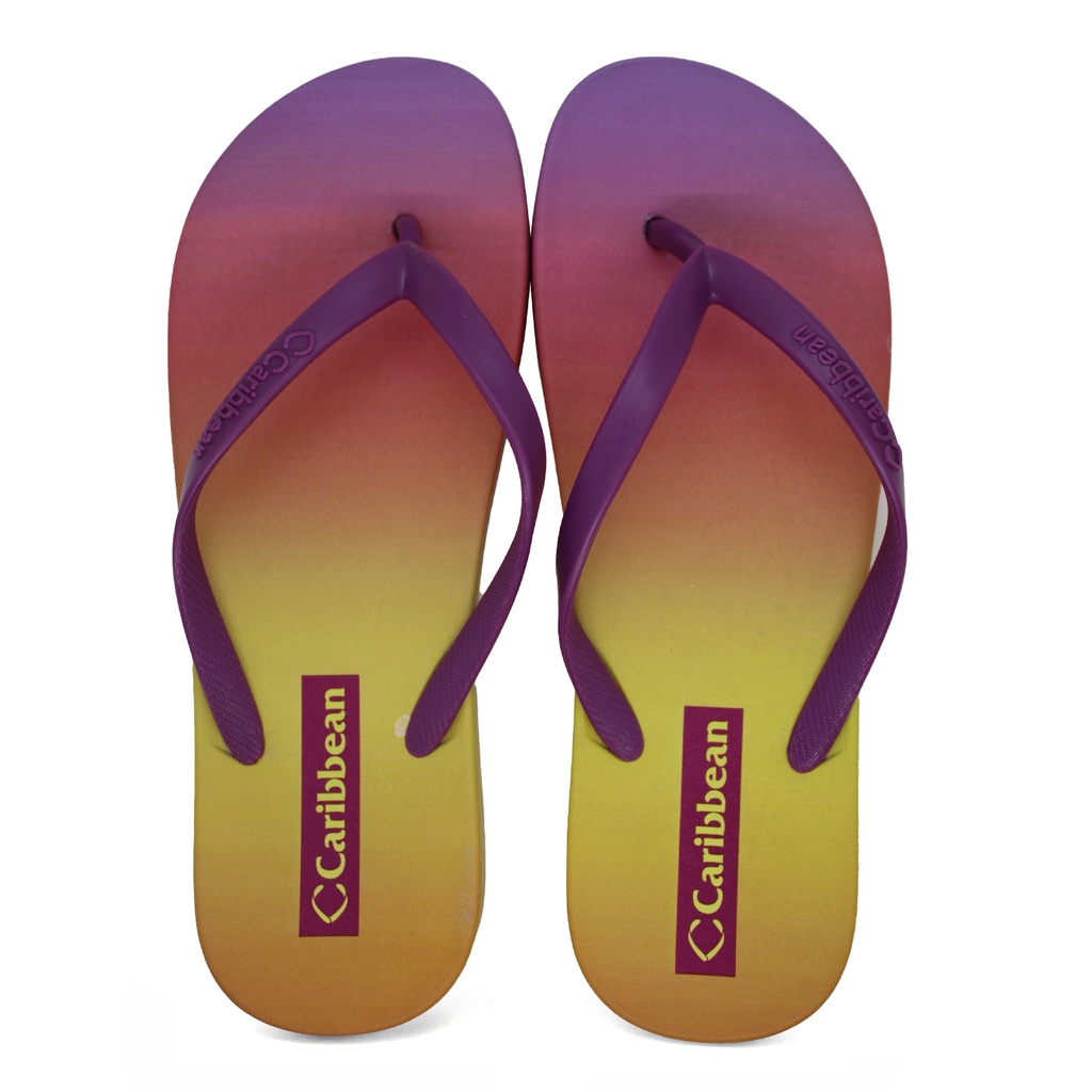 Caribbean Wrap Around Ladies Flipflops Aurora (Violet) Shopee