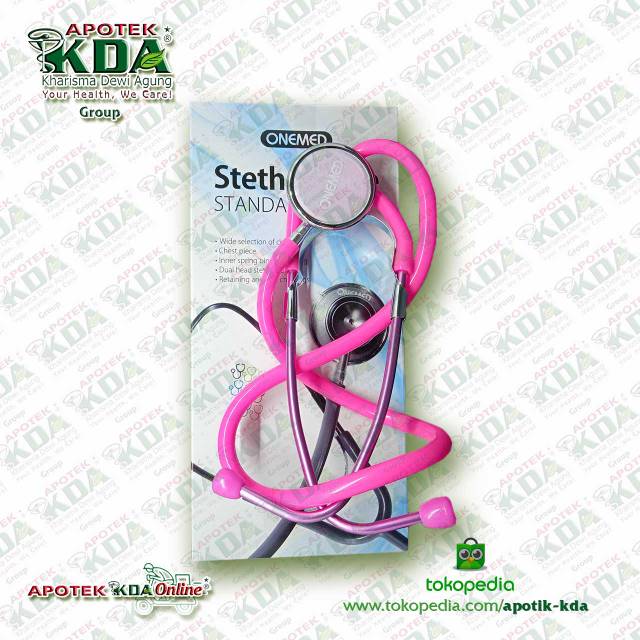Onemed Stethoscope Standard Stethoscope Pink Shopee Philippines