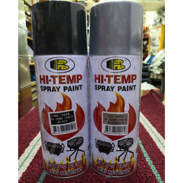 Bosny HITEMP RESISTANT (1200F) SPRAY PAINT Shopee Philippines