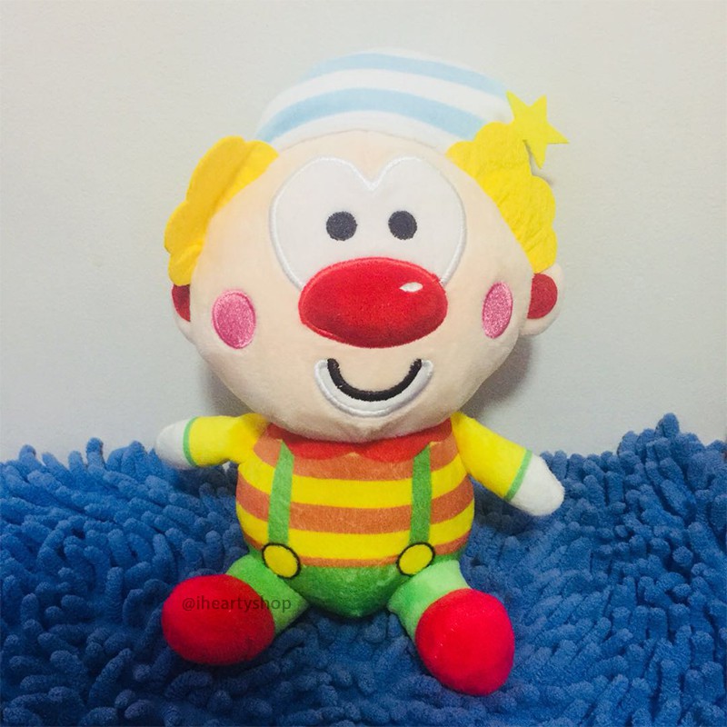 cute clown plush
