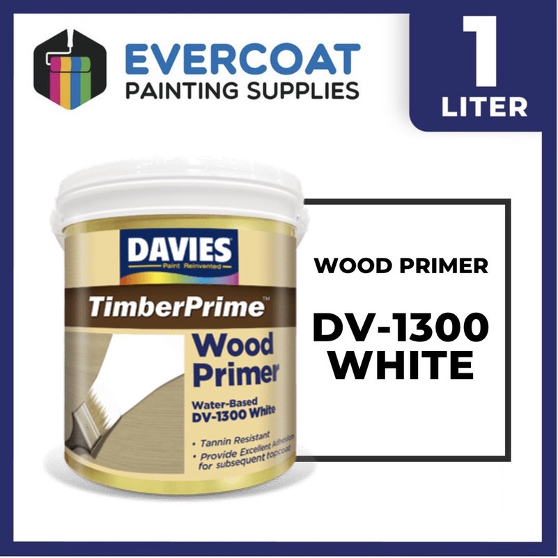 Davies TimberPrime White Wood Primer 1Liter Shopee Philippines