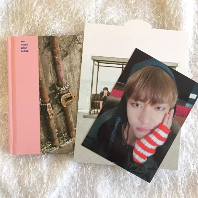 Bts You Never Walk Alone Taiwan Version With V Postcard Shopee Philippines