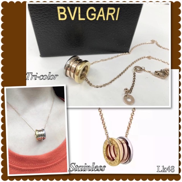 Bvlgari Necklace | Shopee Philippines