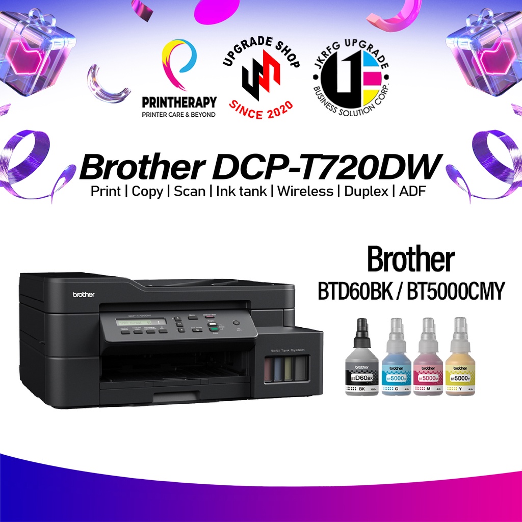 Brother DCP-T720DW Ink Tank Printer / DCPT720DW / T720DW / T720 / 720 ...