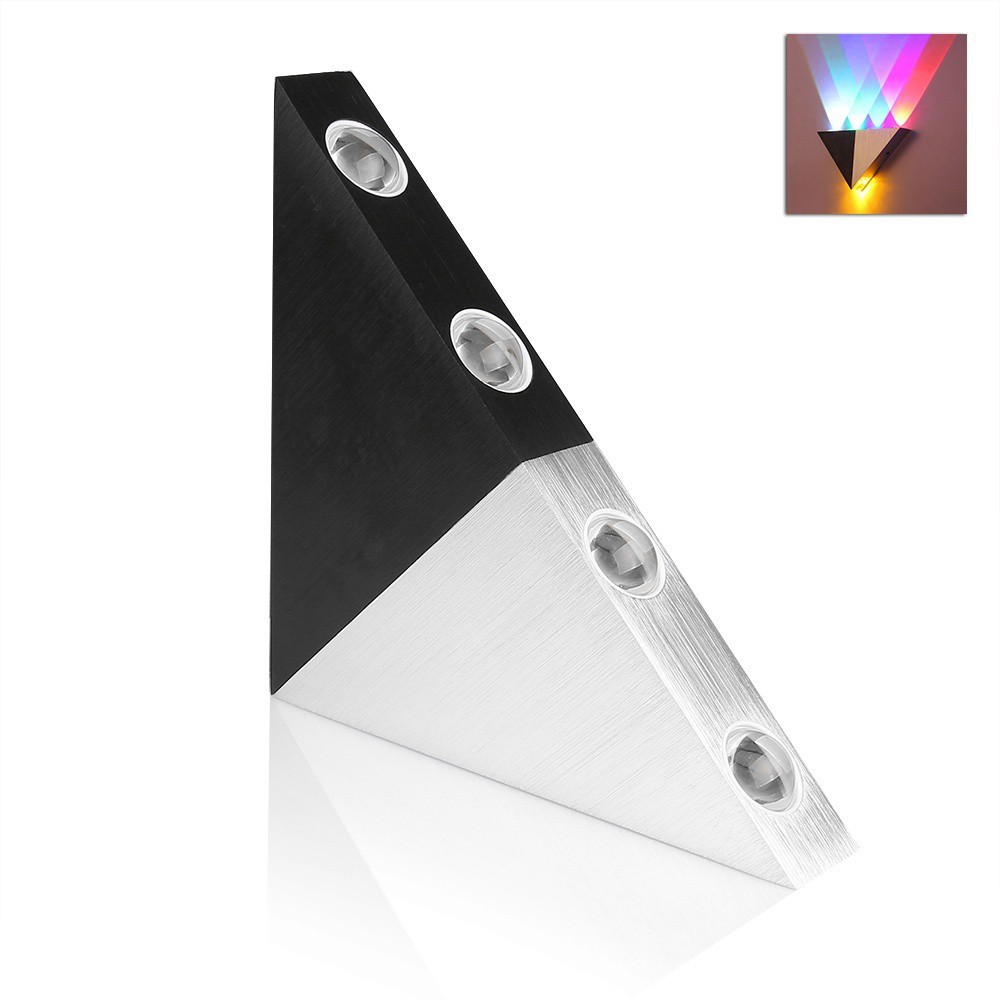 triangle led wall lamp