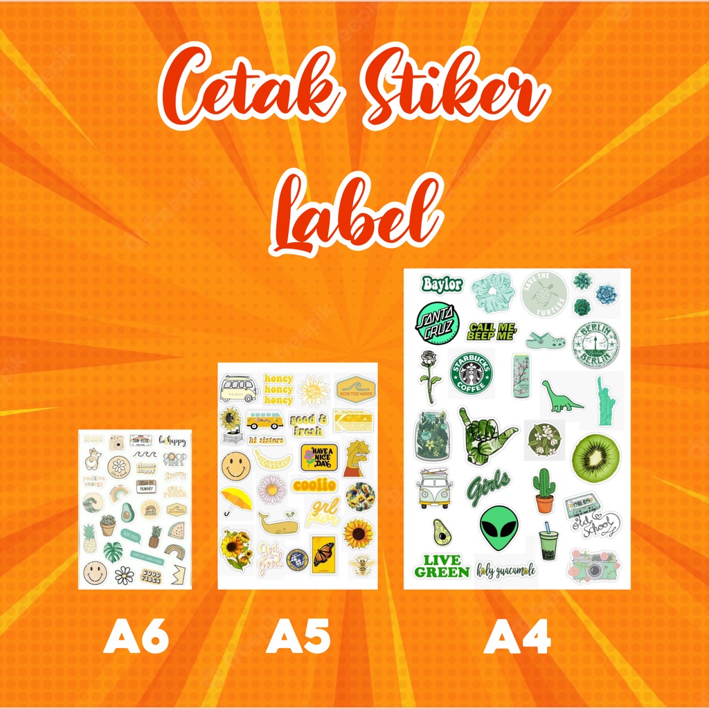 Chromo Brand Label Sticker Custom Print Vinyl Shopee Philippines