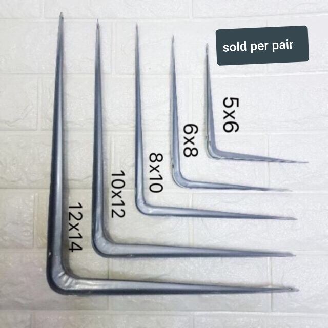 Shelf Bracket   L Bracket   Shelf Support (per Pair) 