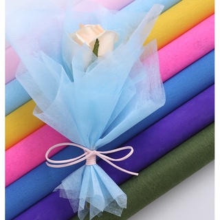 10 PCS Tissue Paper Wrapped Flower Paper ~ Bouquet Wrapped Flower Package Apple Gift Decoration Holiday Celebration Gift