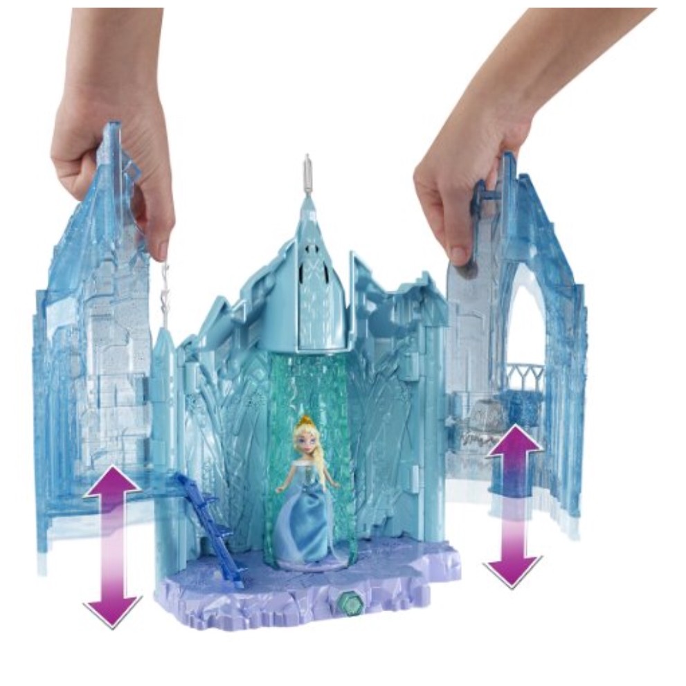 disney frozen light up castle