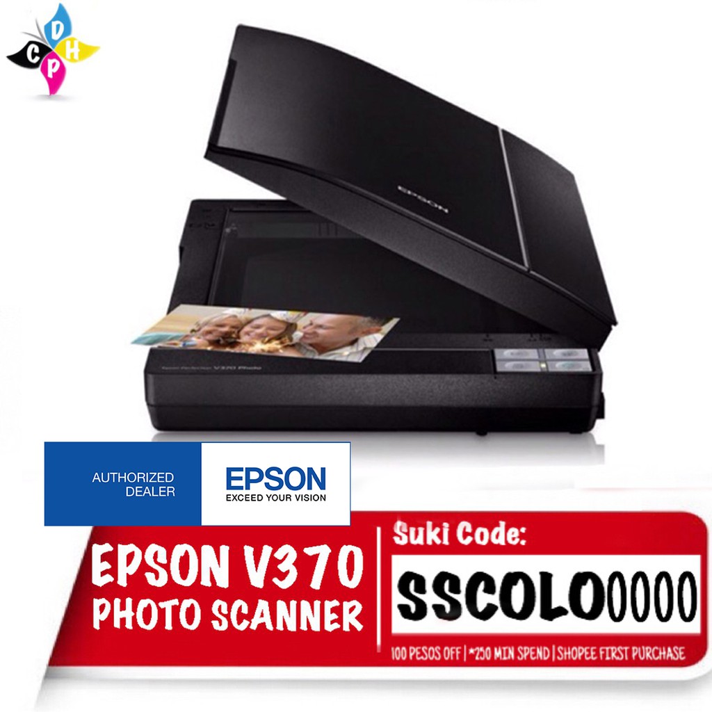 Epson Perfection V370 Flatbed Photo Scanner Shopee Philippines