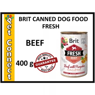 Brit Fresh BEEF 400g Canned Dog Food #1
