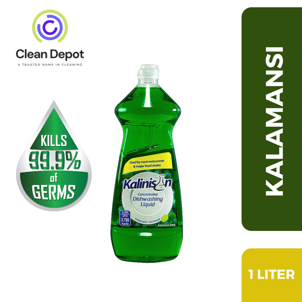 Kalinisan Dishwashing Liquid Kalamansi 1 Liter | Shopee Philippines