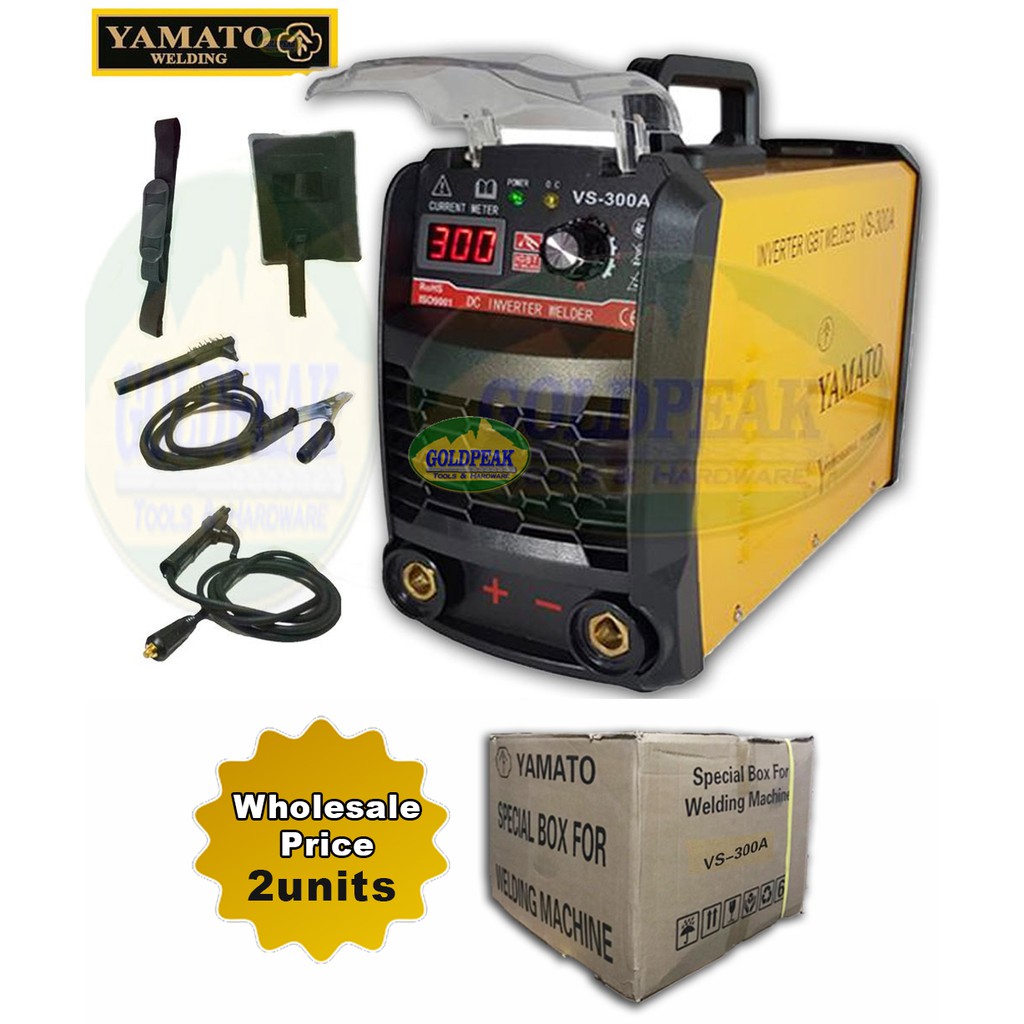 Yamato Vs 300a Inverter Welding Machine 2units Wholesale •khm Megatools• Shopee Philippines 