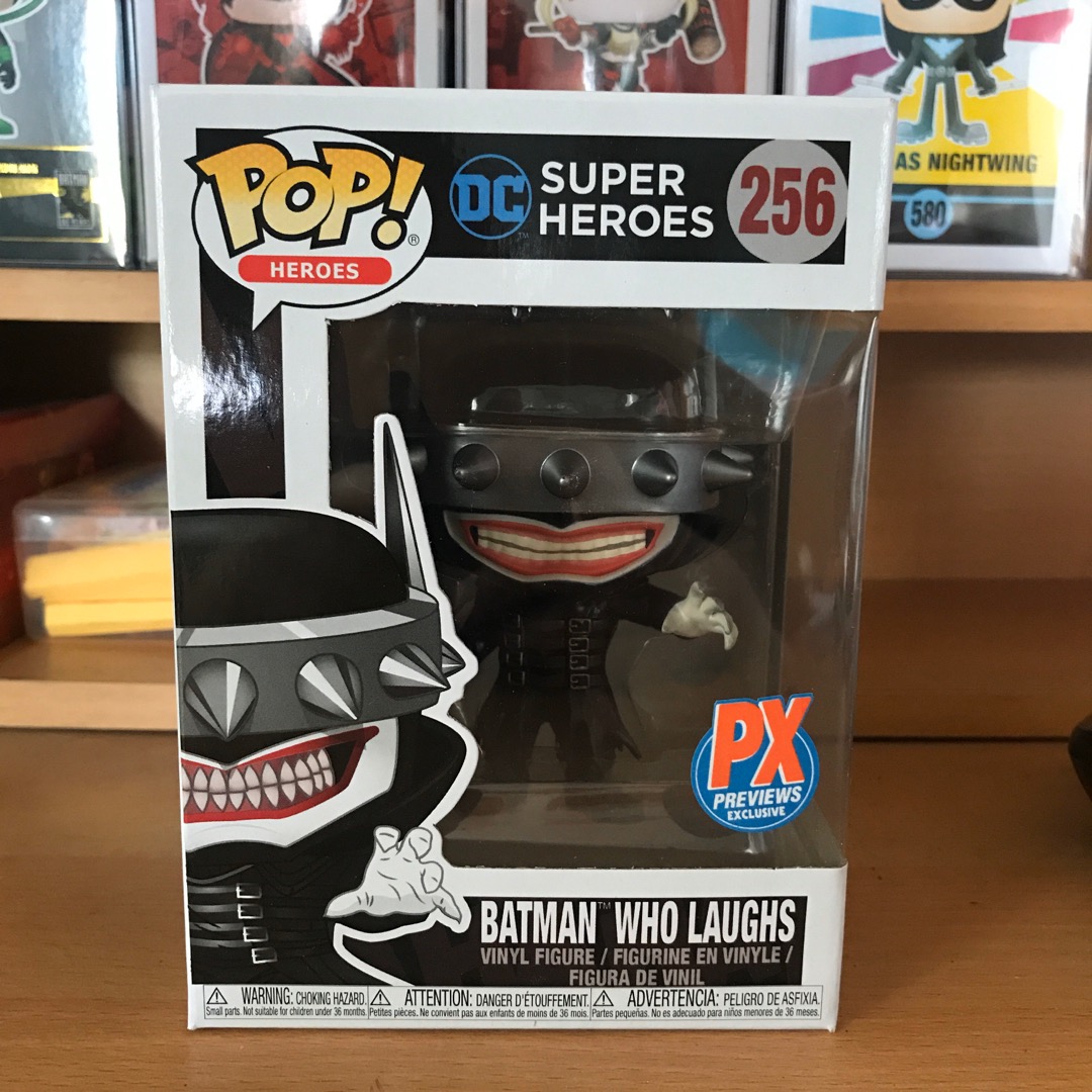 Funko Pop Dark Nights The Batman Who Laughs 256 PX Exclusive NIB DC