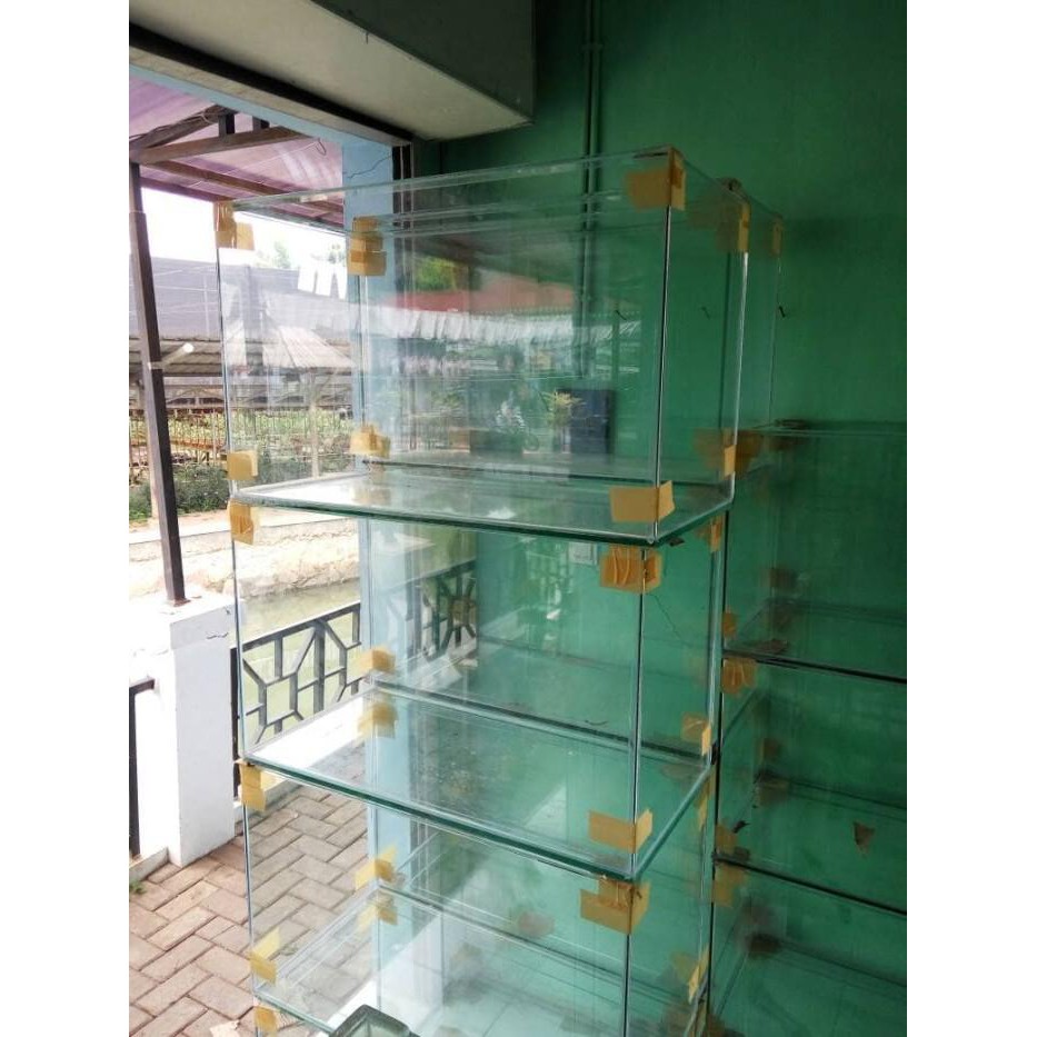 waterstof slikken Boven hoofd en schouder Aquarium Glass Tank Size 80 X 40 X 50 Cm | Shopee Philippines