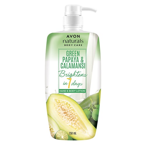 Avon Naturals Green Papaya And Calamansi Hand And Body Lotion 750 Ml