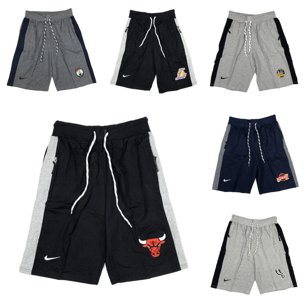 nba team logo shorts