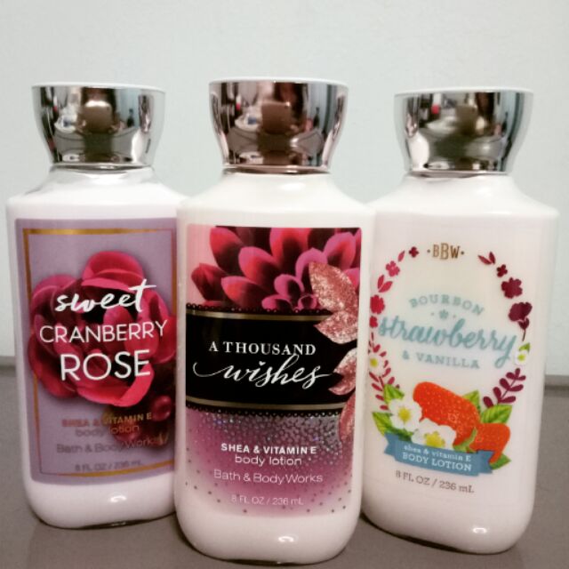 Authentic Bath And Body Works Body Lotion