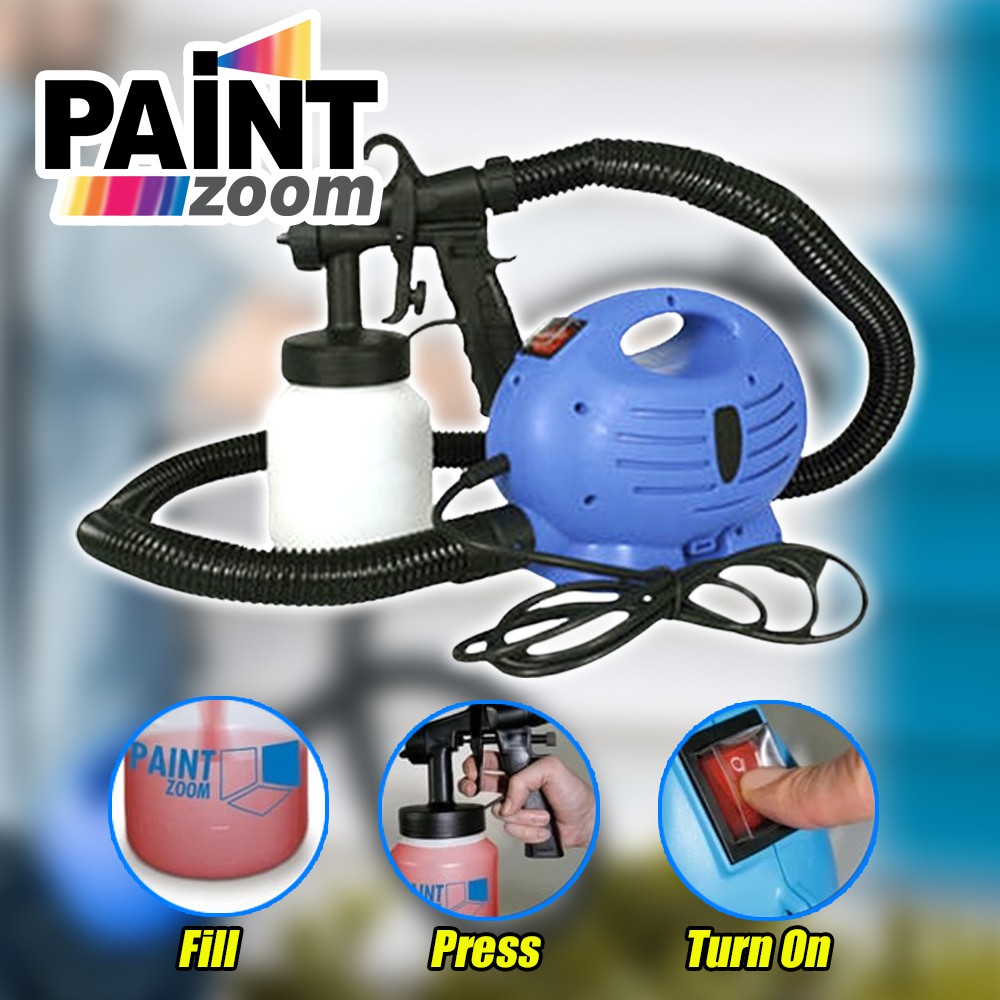 MS Paint Zoom Spray Gun Ultimate Portable Painting Machine Shopee