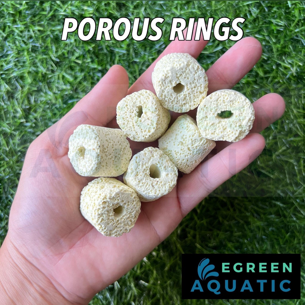 Porous Ring 12pcs Aquarium Bio Filter Media Shopee Philippines