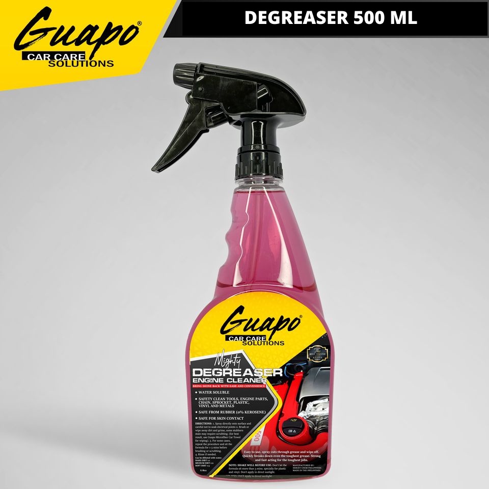 Guapo Car Motor Care Solutions Mighty Degreaser 500ml Engine Cleaner