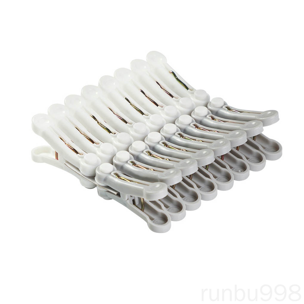 16pcs Non-marking Anti-wind Clips Household Clothes Qiult Clips Multifunctional Laundry Hanging Pegs runbu998 store