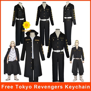 Tokyo Revengers Anime Manjiro Sano Cosplay Ken Ryuguji Costume Takemichi Outfit Haori Kimono Outerwear Toman Coat And Winter Daily Outwear Halloween Costumes