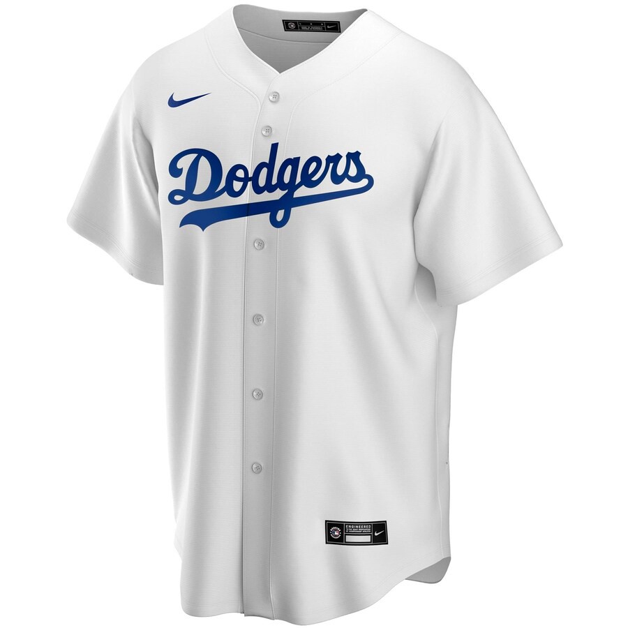white and blue dodgers jersey