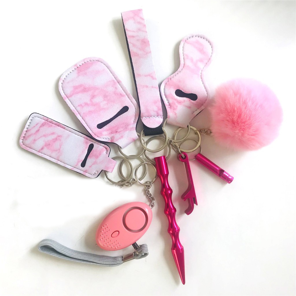 10Piece Aluminum AntiWolf Stick Alarm Personal AntiWolf Device AntiWolf Key Chain Spot Self