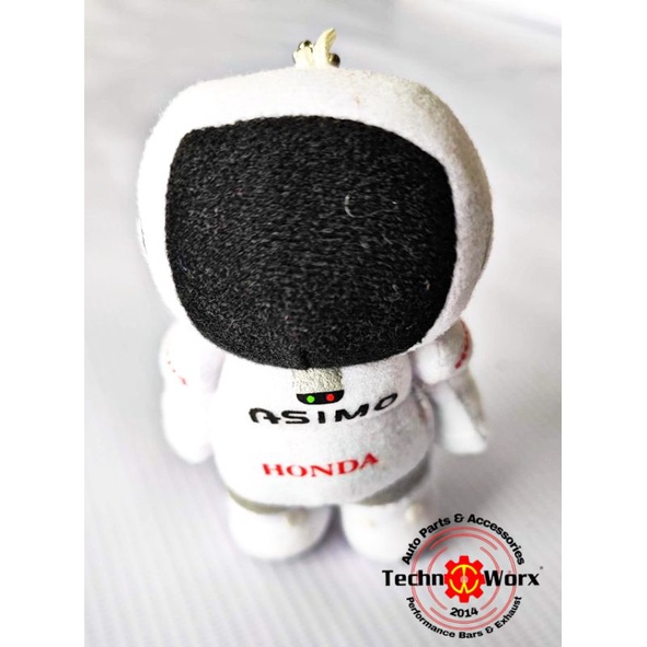 Honda ASIMO Keychain Car Astronaut Cloth Window Chain Japan Bag