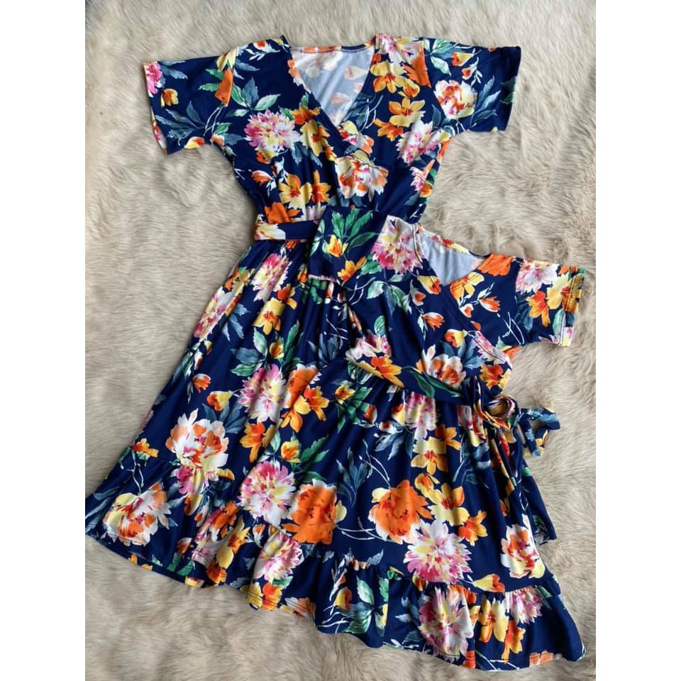 Mother and Daughter Twinning Dress | Matching Terno Dress Mom and Baby ...