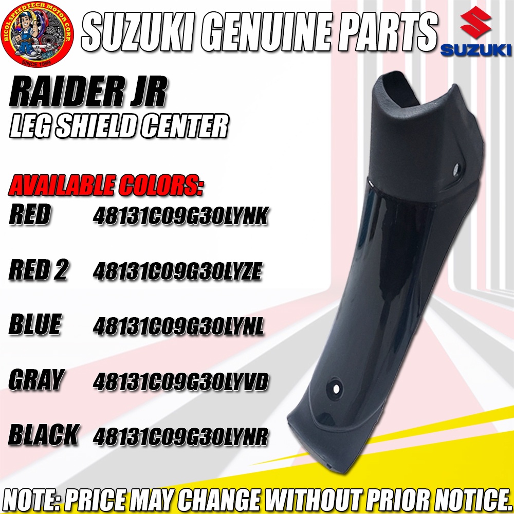 leg shield raider 150