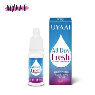 UYAAI Relaxing Eyes Cool Drops Medical Cleaning Detox Relieves Discomfort Removal Fatigue Relax Massage Care For Contact Lens 10ml