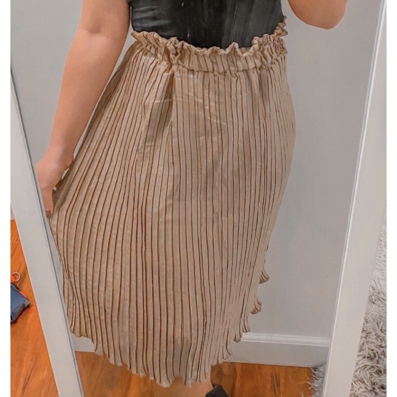 ELECTRIC PLEATS SKIRT ✔️ | Shopee Philippines
