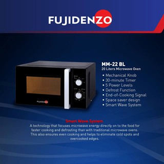 fujidenzo microwave oven 20l