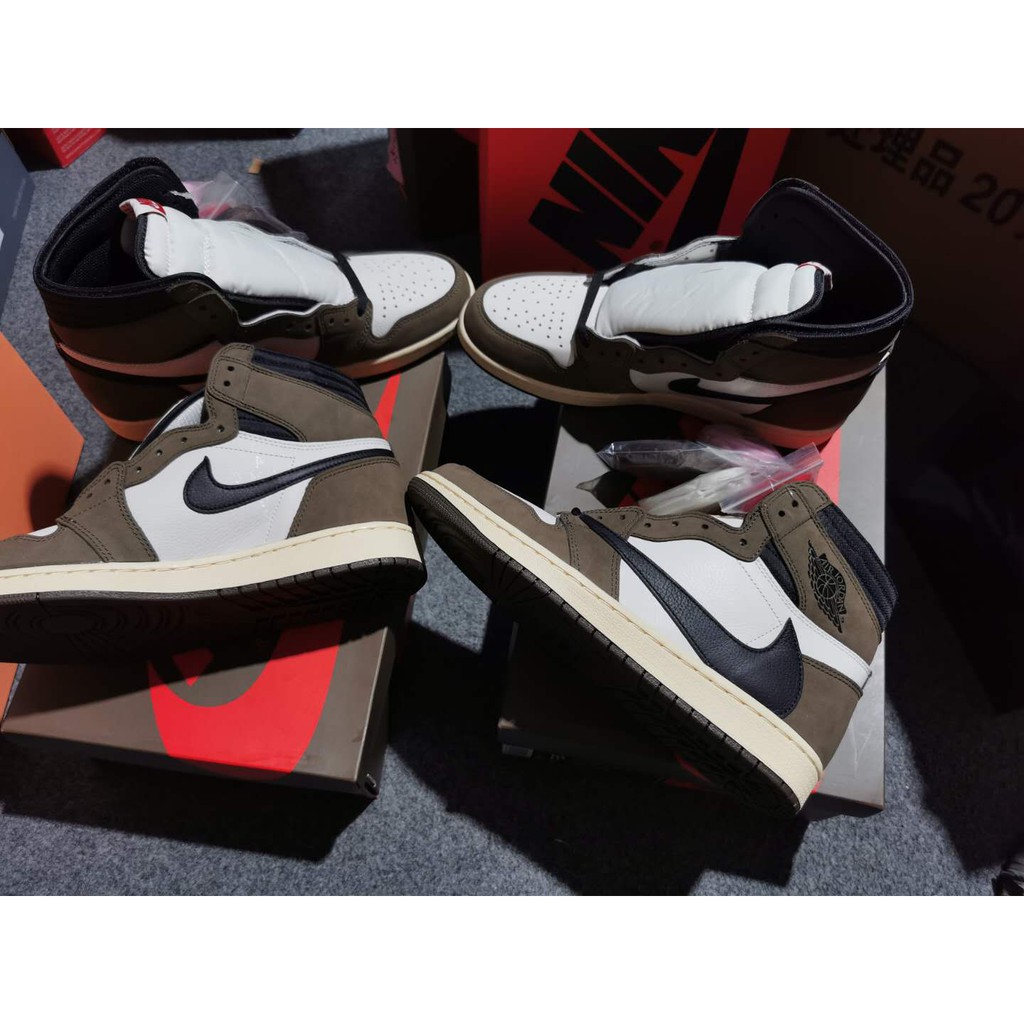 ua jordan 1 travis scott