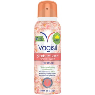 Vagisil Scentsitive Scents Feminine Dry Wash Spray 2.6 Oz Peach Blossom / White Jasmine #4