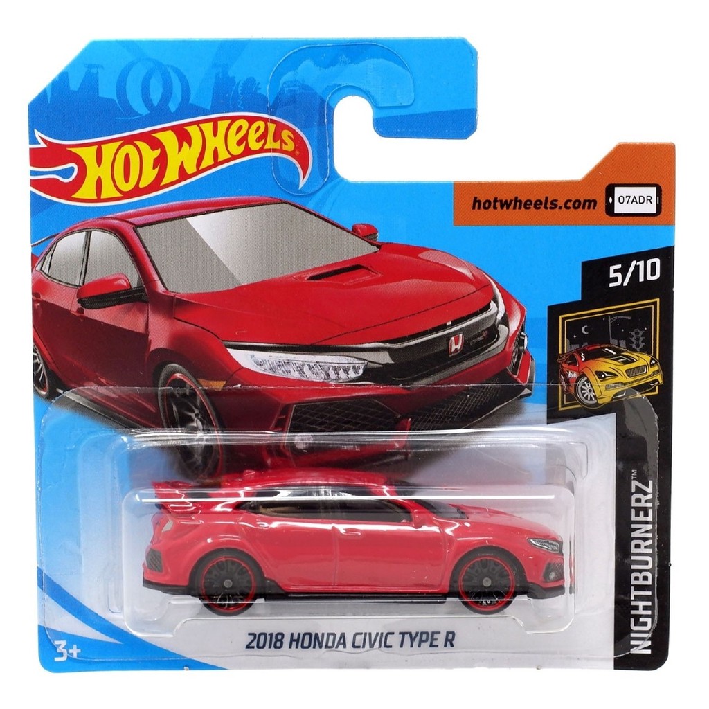 2018 honda civic type r hot wheels