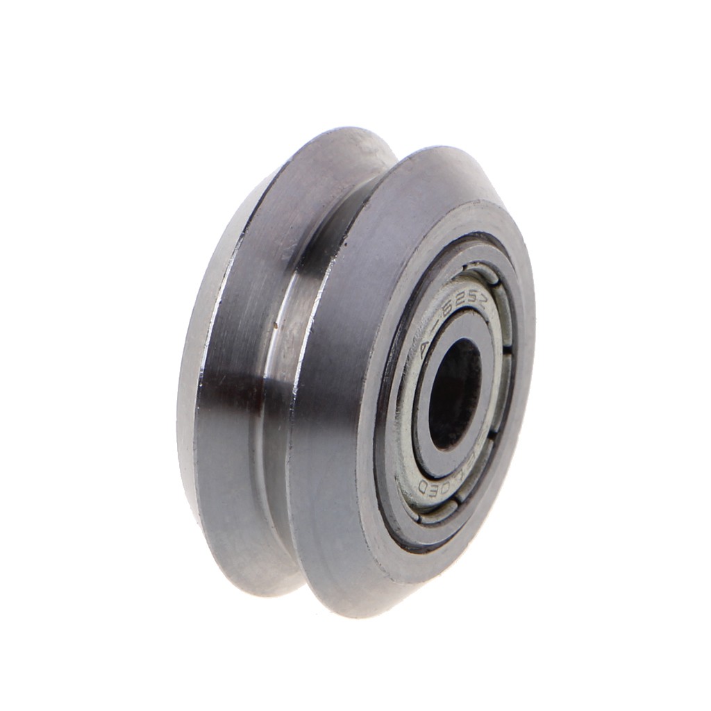 V type Wheel With 625ZZ Bearings Bore 5mm Stainless Steel Double V 