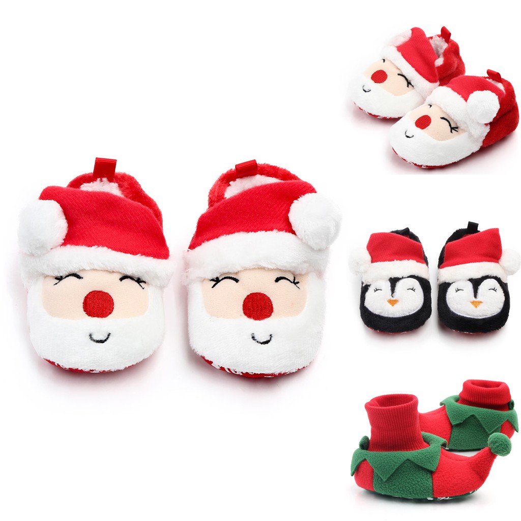 boys christmas slippers