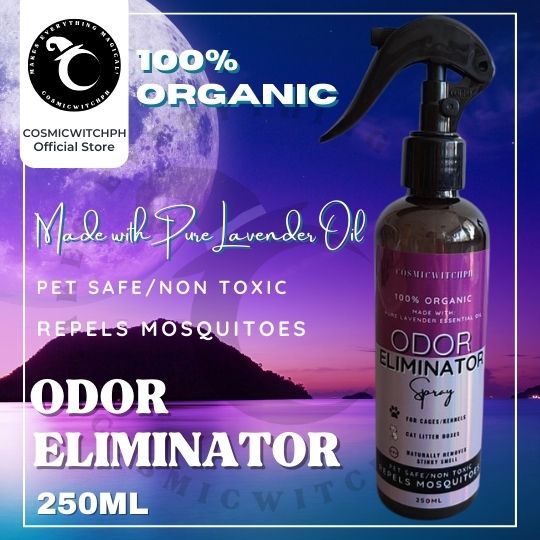 Odor Eliminator Mosquito Repellent Spray 250ml Disinfectant Dog cages Kennels Cat Boxes