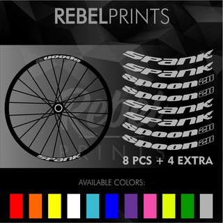 Wheel rim decals bike race cycling stickers for mountain bike MTB SHIMANO XTR 